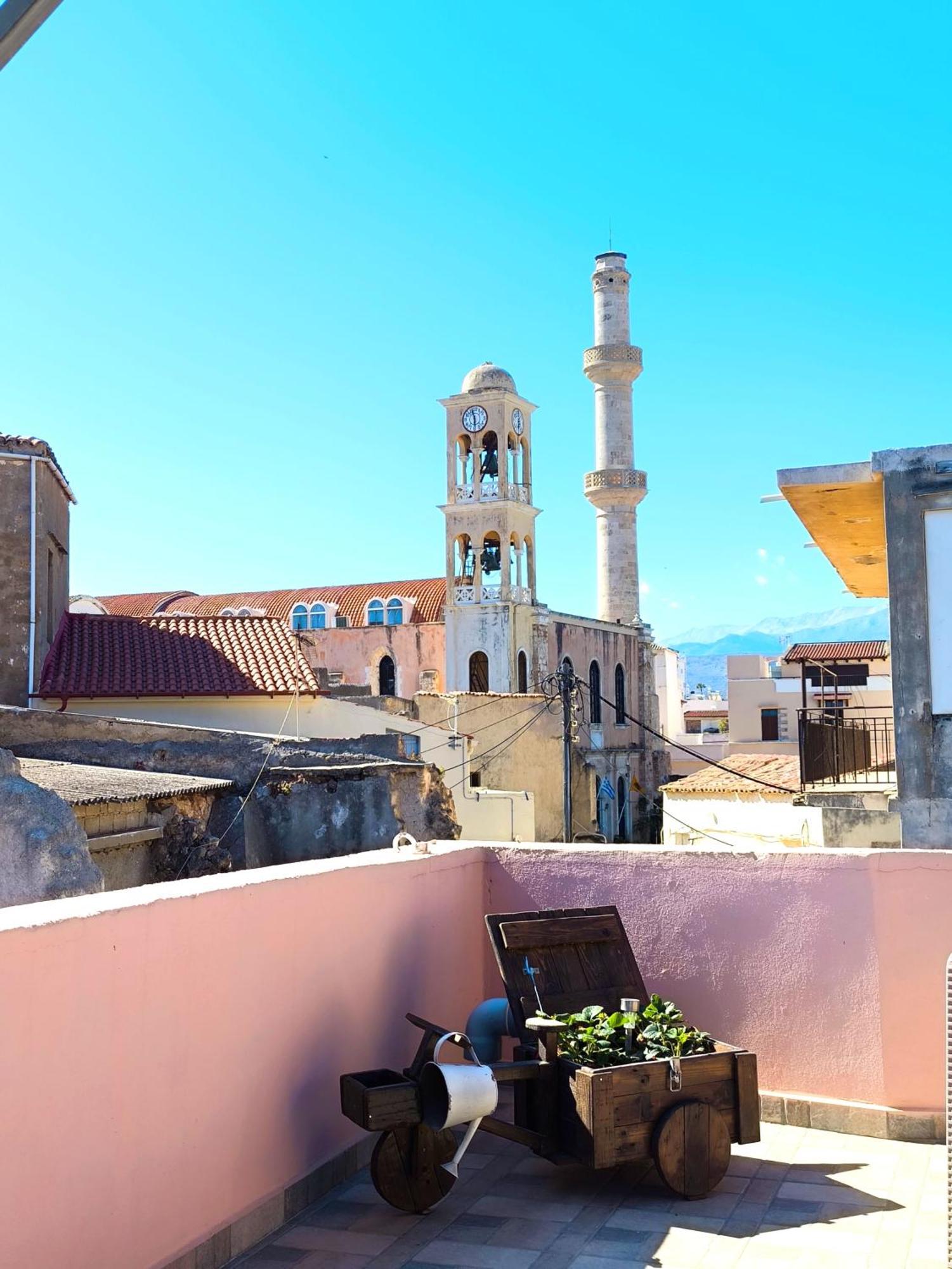 Kallisti Stone House Apartment Chrissi Akti Chania Exterior foto